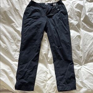 GAP Downtown Khaki Black Pants